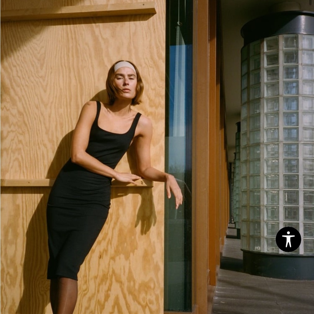 ZARA midi dress